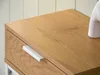 Schmaler Konsolentisch NIRAI – weiß/Eiche Produktbild-Vorschau 6