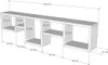Skye Decor, Amanos - Anthracite, Wandregale, Anthrazit, 120 Produktbild-Vorschau 4
