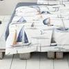 BIERBAUM Bettwäsche Seersucker blau 135x200cm, mit 1 Kissen Produktbild-Vorschau 7