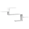 vidaXL Étagère murale blanche 104x15x49 cm Bois composite Voir les images du produit 6