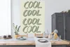 MuchoWow® Poster Cool - Text - Grün - Zitate 120x160 cm - Produktbild-Vorschau 3