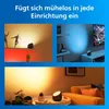 Philips Squire Lite, vierkante lamp, zwart, slimme Productafbeelding-voorbeeld 5