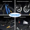 A collage of four close-up images showcasing different features of an e-bike. Voir les images du produit