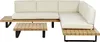 BELIANI Lounge Set Hellbraunes Akazienholz 5-Sitzer mit Produktbild-Vorschau 1