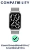 kwmobile 2x Uhrenarmband für Xiaomi Smart Band 8 Pro / Band Produktbild-Vorschau 2