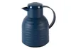 A navy blue insulated carafe with a textured surface and a handle, shown against a white background. Voir les images du produit