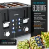 Arendo Toaster, 4 kurze Schlitze, für 4 Scheiben, 1750 W, Produktbild-Vorschau 3