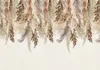 Vlies Fototapete - Minimalist boho landscape - dangling Produktbild-Vorschau 5