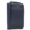 PIQUADRO Portafoglio compatto quadrato blu RFID Blu Notte Anteprima dell’immagine prodotto 9