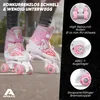 Apollo Super Quad X Pro Rollschuhe - White/Pink - S - 31-34 Produktbild-Vorschau 5