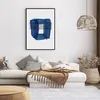 Gerahmtes Poster - Schwarzer Rahmen - Abstraktion Aquarell Produktbild-Vorschau 7