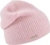 Seeberger Strickmütze-Beanie aus 100% Kaschmir im Rippmuster in rosa