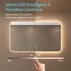 doporro Miroir de Salle de Bains Lumineux 100x80cm Glace Voir les images du produit 4