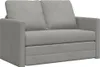 vidaXL Divano a terra con funzione letto Grigio chiaro Anteprima dell’immagine prodotto 1