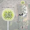 4er Pack 6-LED Garten Solarlampen Löwenzahn Blumen Produktbild-Vorschau 2