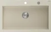 Mexen Elix lavello in granito 1-vasca 800 x 500 mm, beige, Anteprima dell’immagine prodotto 1