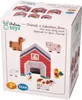 Domečky/pyramidy s 6 dřevěnými zvířátky, Farma Náhled obrázku produktu 5