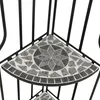 DEGAMO Gartenregal Eckregal Regal SIENA, Stahl + Mosaik Produktbild-Vorschau 5