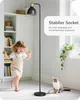 EDISHINE Stehlampe Schwarz, Retro Stehleuchte inkl. LED Produktbild-Vorschau 5