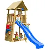 Spielturmking Spielturm BELVEDERE mit Rutsche - Blau 1,50 m Produktbild-Vorschau 1