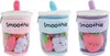 Peluche Fluffy Menu Smoothie avec fruits - 20cm Voir les images du produit 1