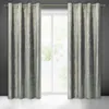 Vorhang marsala silber 140x250 cm  Ösen Ösenvorhang Produktbild-Vorschau 16