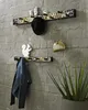 HAKU Wandgarderobe Garderobenleiste gold, schwarz - Metall, Produktbild-Vorschau 5