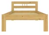 Kieferbett Massivholz natur Einzelbett 80x200 Bettgestell Produktbild-Vorschau 3