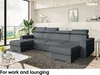 MEBLINI Schlafcouch mit Bettkasten - Ecksofa mit Produktbild-Vorschau 3