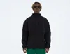 Zipper Hoodie Sweater Baumwolle Sweatshirt mit Stickerei Produktbild-Vorschau 1