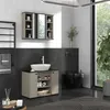 Waschbeckenunterschrank Vicco Joli Greige 80 x 59 cm mit 2 Produktbild-Vorschau 4