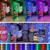 Barový pult z dřevěného sudu s dvířky a RGB LED osvětlením Náhled obrázku produktu 2