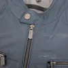 Deercraft - Herren Lederjacke Lammnappa blau : 56 Produktbild-Vorschau 8