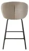 CALICOSY - Lot de 2 tabourets en tissu chiné et pieds en Voir les images du produit 8