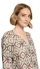 Bluse Kurz 1/1 Arm 1807 Nature/Brown Größe 42 Produktbild-Vorschau 5