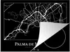 KitchenYeah© Herdabdeckplatte Karte - Stadtplan - Palma de Produktbild-Vorschau 1