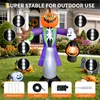 Opblaasbare Halloween-decoratie: pompoen met Productafbeelding-voorbeeld 6