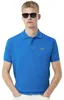 Lacoste Polo blau einfarbig Baumwoll-Piqué Produktbild-Vorschau 6