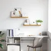 vidaXL Wandregal 2 stk. Beige 80 x 23,5 x 3,8 cm Produktbild-Vorschau 4