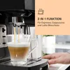 Klarstein 1,4 L Siebträgermaschine für 2 Tasse Kaffee, Mini Produktbild-Vorschau 5