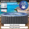 BRAST Whirlpool aufblasbar MSpa Bergen für 6 Personen | Produktbild-Vorschau 4