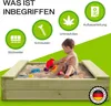 Sandkasten XXL Bär Bohlen aus Kiefernholz 60 mm imprägniert Produktbild-Vorschau 7