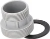 Steinbach Adapter für INTEX Pools 2 x 1 1-2 AG grau Produktbild-Vorschau 5