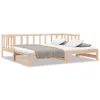 vidaXL Lit de jour extensible 90x200 cm pin massif Voir les images du produit 1