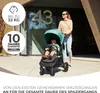 Kinderkraft RINE Kinderwagen Grau Produktbild-Vorschau 2