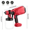 HDeye 21V Kabelloses Spritzgerät 800W 3 Düsen 800ml 2 Produktbild-Vorschau 2