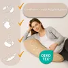 Totsy Baby Stillkissen XXL Schwangerschaftskissen 190 cm - Produktbild-Vorschau 10