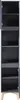A tall, narrow cabinet with light wooden legs, against a white background. Podgląd zdjęcia produktu