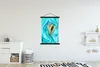 MuchoWow® Textilposter Muschel - Blau - Dots 120x180 cm mit Produktbild-Vorschau 2