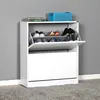Skye Decor, Hochwertiger Schuhschrank, Weiß, 73 x 84 x 26 Produktbild-Vorschau 2